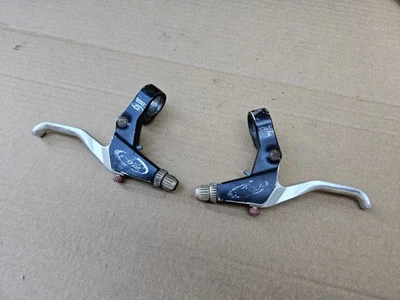 Vintage Anos 90 Avid Speed Dial 5 Alavancas de Freio de Mountain Bike Barra Plana SD5 - Imagem 1 de 4