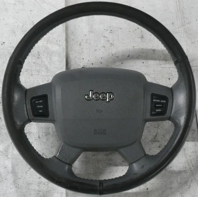 Lenkrad mit Schalter und SRS Modul grau Jeep Grand Cherokee III 3 WH 5HM771D5AD - Bild 1 von 4