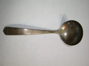 1881 Rogers Oneida Ltd. Antiker versilberter Soßenlöffel - Bild 1 von 4