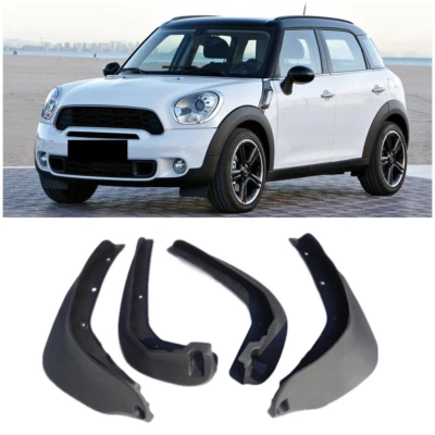 Splash Mud Flaps Guard Mudguards Fender For 2008-2017 Mini Cooper Countryman R60 - Изображение 1 из 2