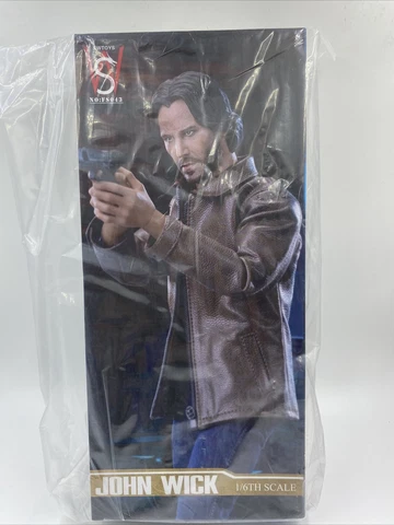SWTOYS 1/6 FS043 - John Wick NIB Keanu Reeves US Seller INSTOCK Cover