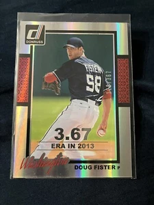 2014 Donruss Stat Line Season #356 Doug Fister/367 - Picture 1 of 2