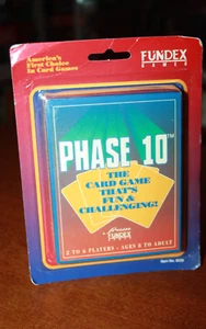 Phase 10 Card Game That's Fun & Challenging from Fundex Games 1992 - Picture 1 of 3