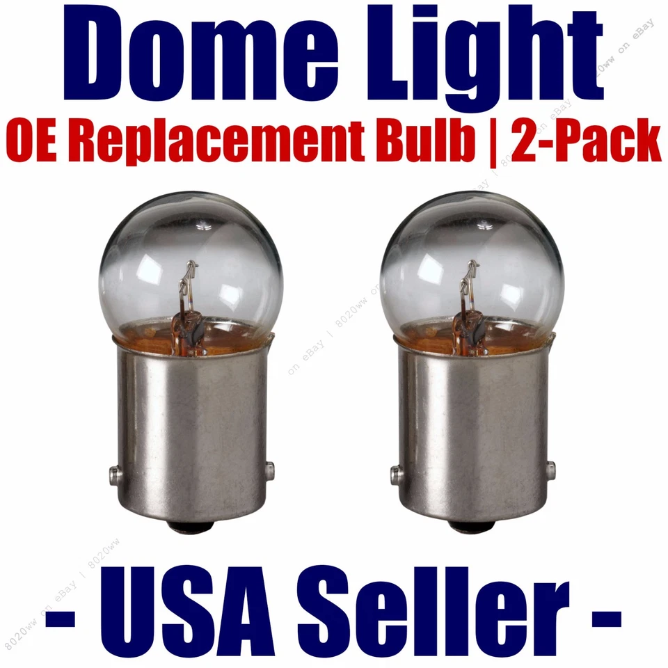 Dome Light Bulb 2-Pack OE Replacement Fits Listed Subaru Vehicles - 67 - Image 1 of 1
