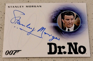 Rittenhouse 2015 James Bond Archives A272 Stanley Morgan Autograph