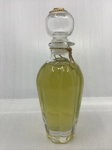 Vintage Lady Primrose Bathing Gel Crystal Decanter Royal Extract 8 Oz. Gold Bee - Picture 1 of 5