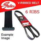 New Gates Micro V-Ribbed Belt 6 Ribs 1428mm Part No. 6PK1428 OE Quality