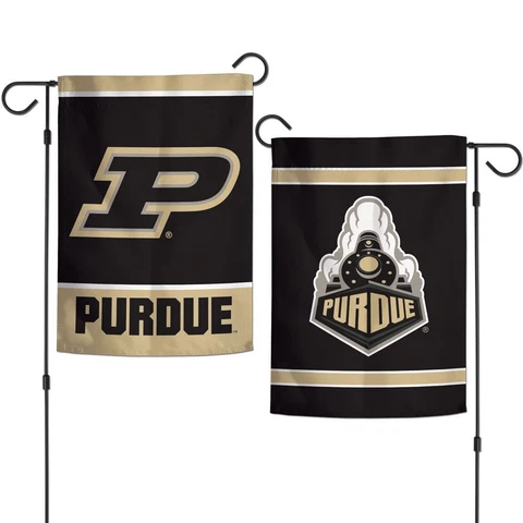 PURDUE BOILERMAKERS 12"X18" 2 SIDED GARDEN FLAG NEW WINCRAFT 🚂 Cover