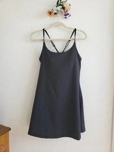 NWT Shaper Dress Stretch Black Bodycon Buildin Bra Shapewear XL Slip Joy2fit - Picture 1 of 17