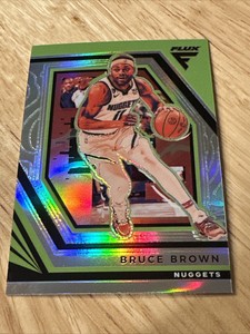 Bruce Brown 2022-23 Flux Basketball #45 Silver Prizm-Denver Nuggets-NBA 