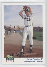 1992 Classic Best Prince William Cannons Matt Dunbar #9