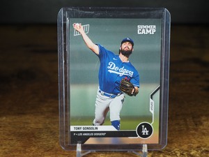 TONY GONSOLIN RC 2020 Topps NOW Road to Opening Day Summer Camp ERROR OD-494