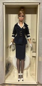 2013 Italian Doll Convention Silkstone Boater Ensemble Barbie NRFB Milan LE 300 - Imagen 1 de 16