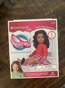 American Girl Crafts Sweet Charm Doll Flats New - Picture 1 of 4