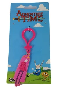 Adventure Time Keyring Princess Bubblegum Rubber Bag Charm - Picture 1 of 2