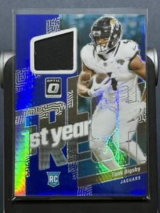 2023 Donruss Optic Tank Bigsby (RC) Blue Hyper Prizm Patch 1st Year #FYF-TBI - Picture 1 of 2