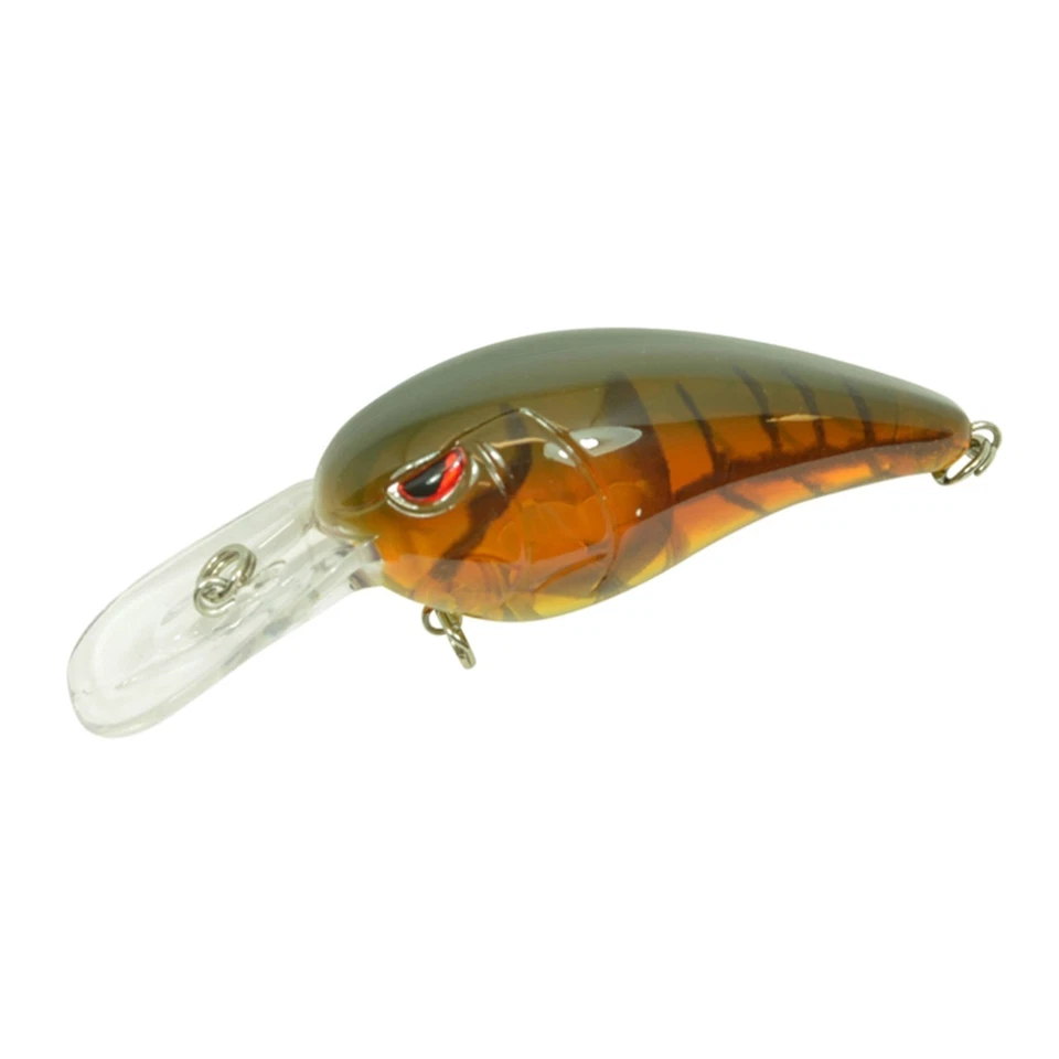 Isca artificial SPRO RkCrawler 50 Phantom marrom (50mm) 5/16oz cantos agudos nova - Imagem 1 de 1