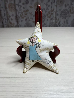 Tooth Fairy Stuffed Beanie Pillow “ Star “ Pouch On Back 8” - Image 1 of 2