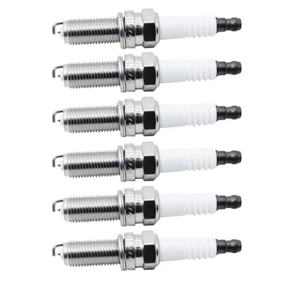 6PCS Spark Plug For Volkswagen Routan 2011-2014 3.6L Honda Kia 93175 LKR7DIX11S - Image 1 of 4