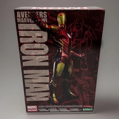 Статуэтка Железного человека масштаб 1/10 ARTFX KOTOBUKIYA Marvel Now как новая в коробке - Изображение 1 из 4