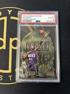 1996 Skybox Premium Vin Baker Golden Touch psa 6 - Bild 1 von 2