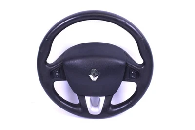 Lenkrad orig Renault Megane 3 Scenic 3 Tempomat Leder Airbaglenkrad Sportlenkrad - Bild 1 von 2