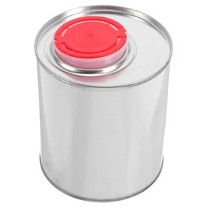 Eisen Latex Farbeimer klein Vorratsbehälter leere Dosen mit Deckel - Bild 1 von 12