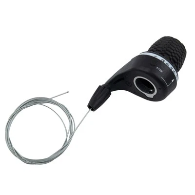 Bicycle Bike Turn handle Gear Shifters 6 speed Black Effortless Gear Changing - Image 1 of 4