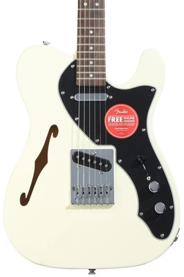 Guitarra Eléctrica Squier Affinity Series Telecaster Thinline - Blanca Olímpica con Foto 1 de 4