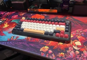 Clavier mécanique personnalisé 75% sans fil | Mechlands Vibe75 | Interrupteur linéaire - Photo 1/11