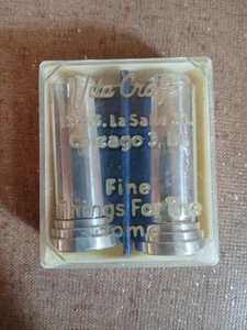 Saleros y pimenteros art deco - Imagen 1 de 3