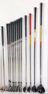 Taylormade Club 1W 3W 3H 4H 5-9i Pw 52 55 PT 13pc Graphite&Steel Stiff&Regular - Picture 1 of 7