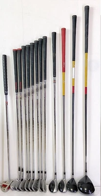 Taylormade Club 1W 3W 3H 4H 5-9i Pw 52 55 PT 13pc Graphite&Steel Stiff&Regular - Image 1 of 4