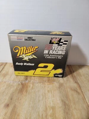 Nuevo Ford Thunderbird Edición Revell Nascar Rusty Wallace #2 25º Lata de Coleccionista Foto 1 de 3