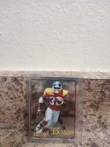 1999 Pro Line Memorabilia Stretch Drive Terrell Davis Card #DS9 - Picture 1 of 2