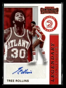 2019-20 Contenders Tree Rollins Legendary Contenders Autographs Gold #/10 - Picture 1 of 2