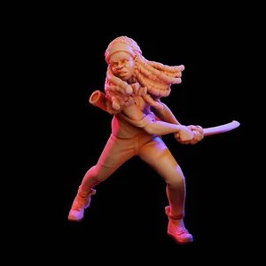 Zombie Survivor - Mishone | DnD Miniatures | Tabletop Gaming | Sci-Fi | - Picture 1 of 1