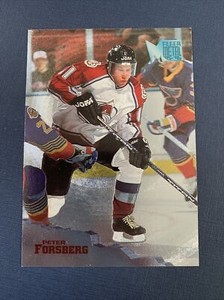 1995-96 Fleer Metal - #32 Peter Forsberg Colorado Avalanche