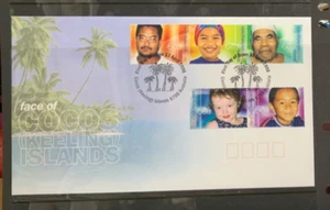 FDC: 2010 FACES OF COCOS KEELING ISLANDS - Foto 1 di 1