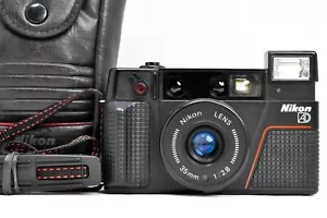 Near Mint Nikon L35 AD2 Pikaichi 2 analoge Kleinbildkamera Point & Shoot mit Tasche, Trageriemen - Bild 1 von 24