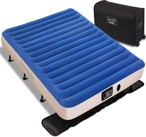 SereneLife SLEZBDQN20 Inflatable Air Mattress w/ Single Switch Pump - Queen - Picture 1 of 7