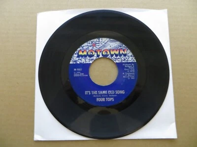 Four Tops – It's The Same Old Song - 1965 - Motown M-1081 7" Single G+/Generic - Image 1 of 2