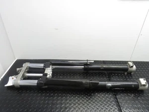 99 KTM 125SX 125 SX OEM FRONT FORKS RIGHT LEFT FORK TUBES TREES NICE STRAIGHT - Picture 1 of 18