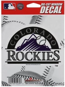 MLB Colorado Rockies 3D Die-Cut Decal (4" x 5") - Picture 1 of 1