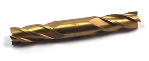 Double Square End Mill 13/16" 4FL HSS TiN 722-4072 - Picture 1 of 2
