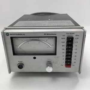 Motorola RF Millivoltmeter Model S1339A - funktionstüchtiger Zustand - Bild 1 von 9