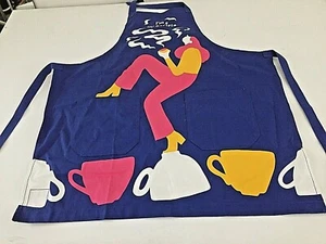 Delantal Novedad BlueQ con Bolsillos Soy un LiL barista Cocina Artesanía Jardinería - Imagen 1 de 9