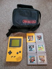 Nintendo Game Boy Classic 6 Games Donkey Kong Land 2 Robocop Pit Fighter...