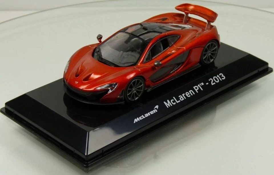 McLaren P1 2013 rojo oscuro - colección Supercar - coche modelo 1/43 - Altaya / Atla Foto 1 de 1