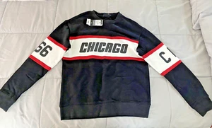 Chicago Bulls Medium Size Team Sweatshirt New Old Stock - Picture 1 of 5